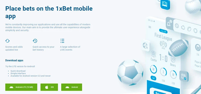 1xBet App